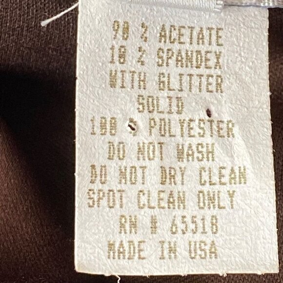 Patra Dress Womens 6 Brown Glitter Formal Gown Prom Satin Rhinestone Long - Picture 15 of 16